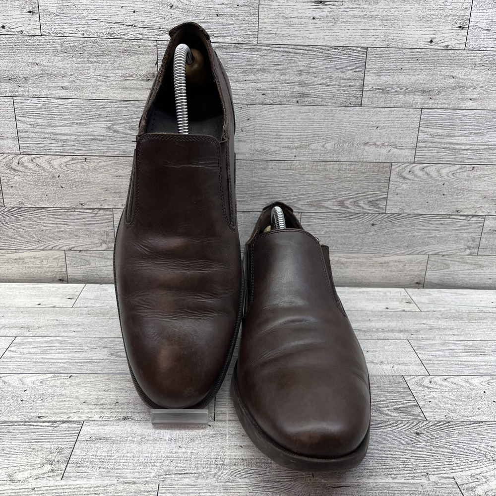 Cole Haan Brown Leather Slip On Loafer Shoes Men Size 10M
